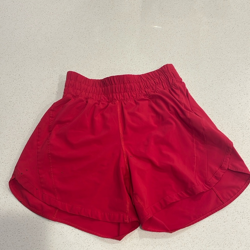 Track That High-Rise Lined Short 5"